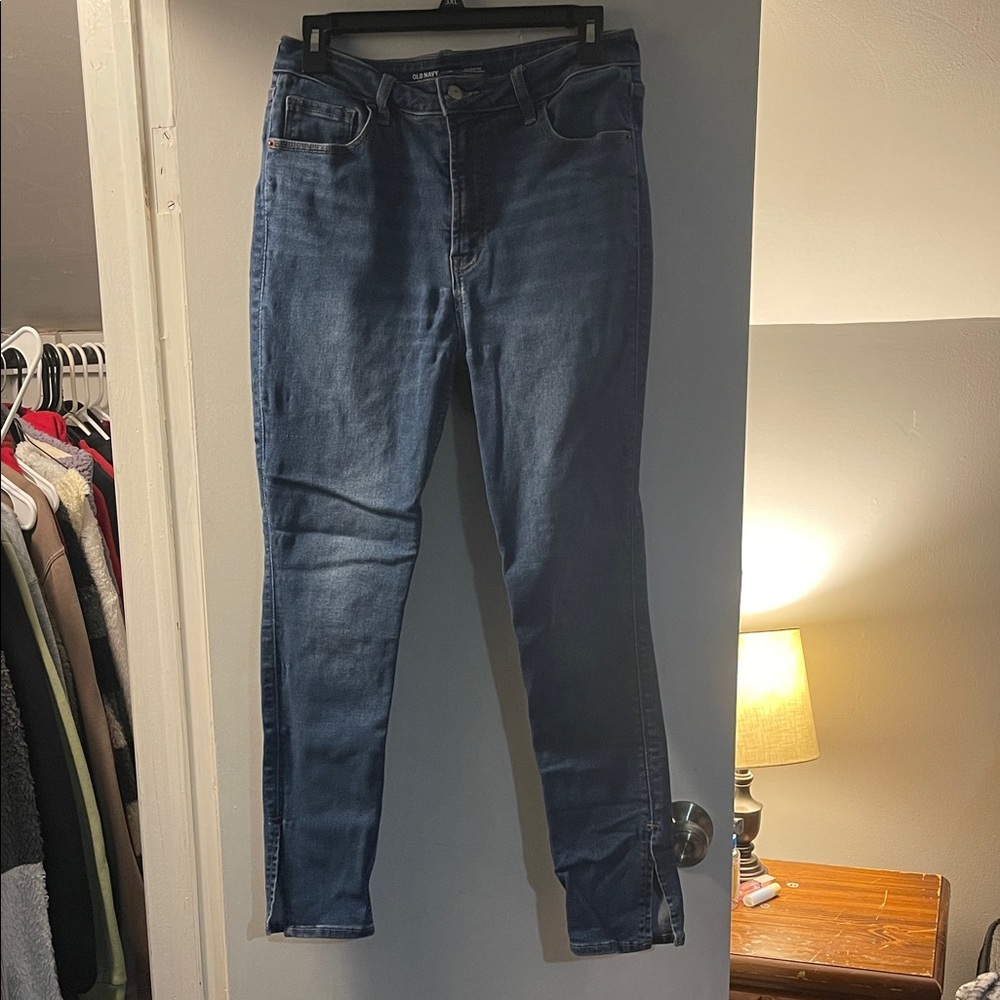 Old Navy Women's Dark Blue Skinny Jeans